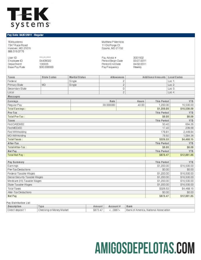 Imprimível Modelo de recibo de pagamento TEKsystems em formatos Word e PDF.pdf, 2